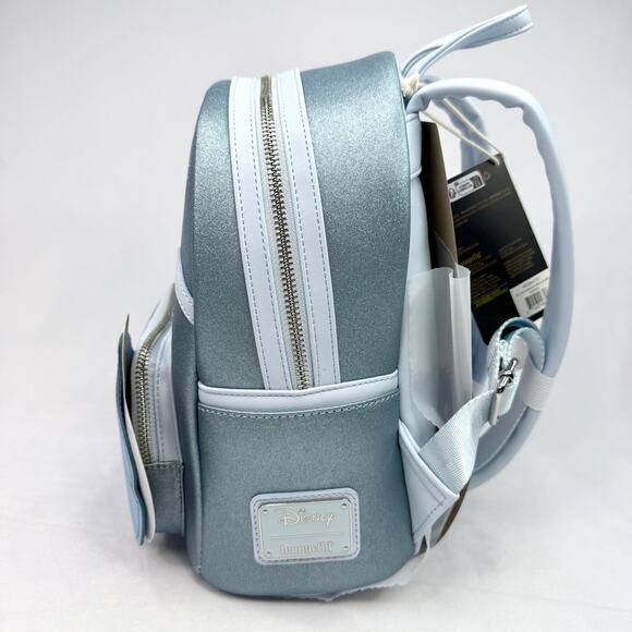 New Loungefly Princess Tiana Blue Dress Mini Backpack main image 4